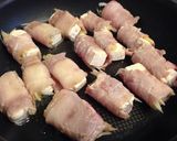 醤油だけ！肉巻き豆腐のネギしょうが♪作り方4写真