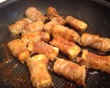 醤油だけ！肉巻き豆腐のネギしょうが♪作り方7写真
