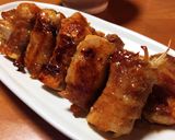 醤油だけ！肉巻き豆腐のネギしょうが♪作り方8写真