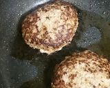 糖質制限☆肉汁溢れるハンバーグ♪̊̈作り方6写真
