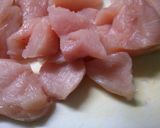 鶏むね肉に＊マッシュルームのデミソース♪作り方4写真