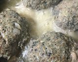 ストーンハンバーグで作るロコモコ丼作り方7写真