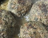ストーンハンバーグで作るロコモコ丼作り方8写真