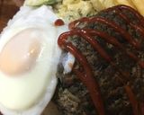 ストーンハンバーグで作るロコモコ丼作り方9写真