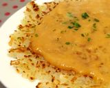 材料2つ!たっぷり玉ねぎのモチモチ焼き作り方3写真