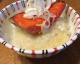 ごぼう風味のシャケとろろご飯作り方5写真