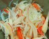 かに缶でかんたん♪ひし餅風ちらし寿司作り方1写真
