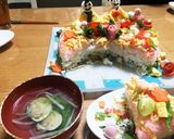 簡単！ひなまつり、ちらし寿司ケーキ風作り方12写真