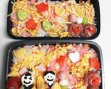 簡単！ひなまつり、ちらし寿司ケーキ風作り方13写真