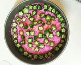 ちらし寿司ケーキ♡誕生日♡ひな祭り作り方3写真