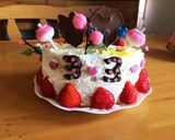 ひな祭りケーキ ミッキー ミニー作り方6写真