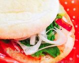 クリームチーズ&ベーコンのレタスサンド作り方5写真