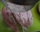 ★ササミの和風ピカタもどき★大葉入り作り方4写真