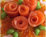 ひなまつりやお祝いに♡お花のお寿司ケーキ作り方4写真