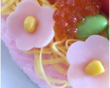 ひなまつりやお祝いに♡お花のお寿司ケーキ作り方5写真