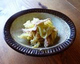 春キャベツと鶏のごま酢和え♪作り方6写真