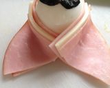 ゆで卵でお内裏様とお雛様作り方5写真