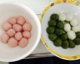 ひな祭りに！ ３色白玉のせいちごゼリー♪作り方4写真