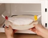 しらすと梅の包み蒸しごはん作り方4写真