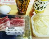 3分で簡単‼本格 とろ玉豚バラ丼~作り方1写真