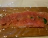 簡単 おもてなし　鶏ささみ肉ロールグリル作り方5写真