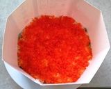 春来たる♪桃の開花とばらちらし寿司ケーキ作り方4写真