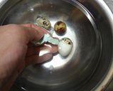 うずら卵の半熟作り方4写真