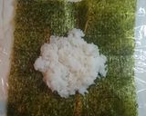 キャラ弁☆ぐでたま目玉焼きおにぎらず①★作り方3写真