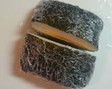 キャラ弁☆ぐでたま目玉焼きおにぎらず①★作り方12写真