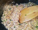 鶏ひき肉と納豆で☆スタミナ丼作り方4写真
