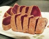 簡単!ニンニク醤油でマグロのたたき丼!作り方4写真