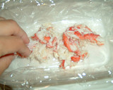 ゆかり酢飯で簡単♪カニの押し寿司作り方3写真