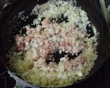 パラパラご飯のパエリアの焼き方　作り方4写真