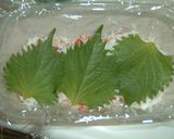 ゆかり酢飯で簡単♪カニの押し寿司作り方4写真