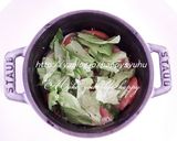 ストウブdeオニオン＆レタス☆チーズ焼き作り方4写真