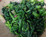 新鮮簡単牛肉とほうれん草のゴマ和え作り方1写真