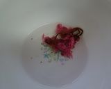 桜のシフォンケーキ♪クリームも桜色作り方2写真