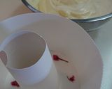 桜のシフォンケーキ♪クリームも桜色作り方8写真