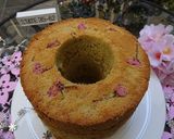 桜のシフォンケーキ♪クリームも桜色作り方10写真