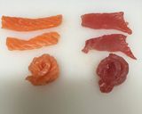 サーモンとマグロのお花丼作り方1写真