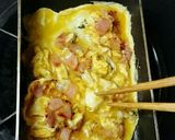 ふわとろっ！ベーコン卵焼き☆作り方3写真