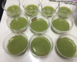簡単！おいしい！甘さ控えめ菱餅風ムース作り方3写真
