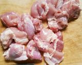 鶏肉と茄子とレーズンのレモン煮作り方2写真