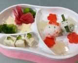 おひな様の一口おにぎり☆1歳離乳食完了期作り方5写真