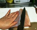 豊島園大型の鱒の処理の仕方作り方12写真