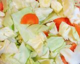 キャベツと豚こまの味噌マヨ炒め♪作り方5写真