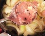 玉葱と鶏団子のクリーミー豆乳麦みそ汁作り方7写真