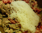 豚薄切り肉としらたきで♡中華豆板醤炒め♡作り方1写真