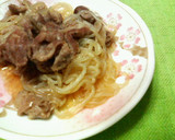 豚薄切り肉としらたきで♡中華豆板醤炒め♡作り方3写真
