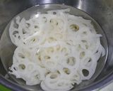 レンジで簡単！蓮根の甘辛煮(下処理~)作り方1写真
